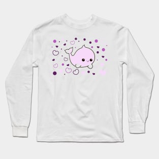 Cute Baby Narwhal Long Sleeve T-Shirt